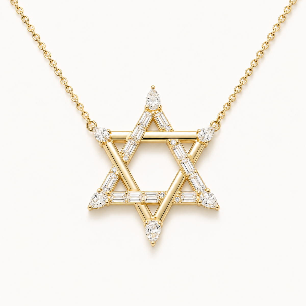 The Magen David Statement Necklace